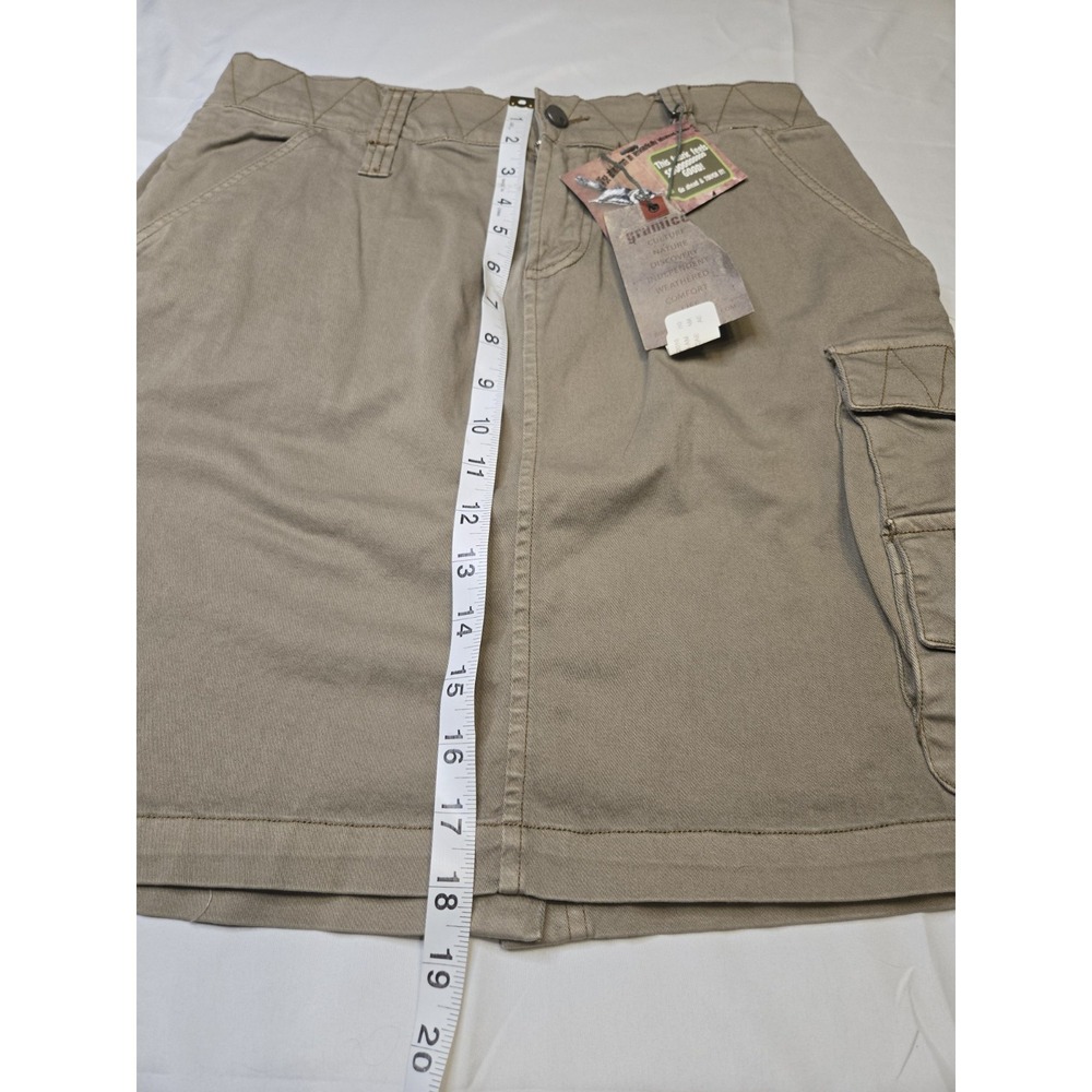 Gramicci Skirt NWT Womens Size 6 Khaki Cargo Side Pocket Utility Sporty Stretch‎ - Picture 4 of 8